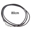 Leather Chain Brown 80cm-30"