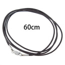 Leather Chain Brown  60cm-24"