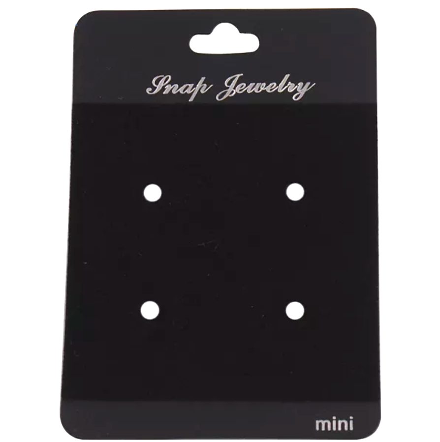 12mm Four-Snap Retail Cards