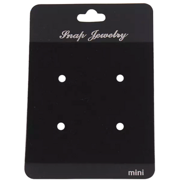12mm Four-Snap Retail Cards