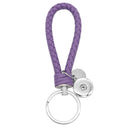 KeyChain Braided Purple