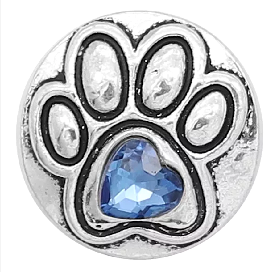 Paw Heart-Sapphire