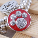 Pet Paw Crystals - Red