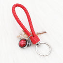 KeyChain Braided Red