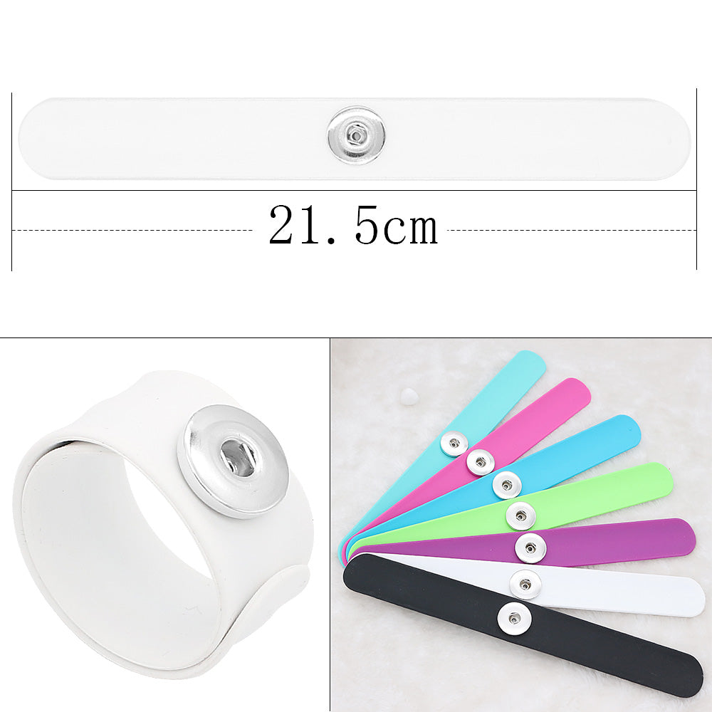 Child's Slap Bracelet - White