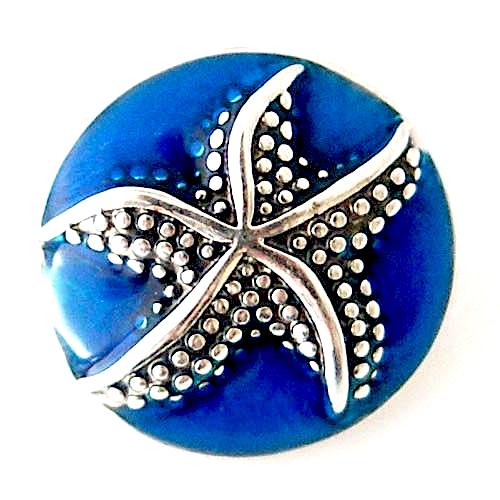 Starfish Blue Enamel