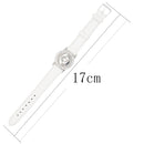 Bejewelled Watchband - White