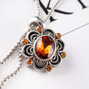 Amber Celtic Charm