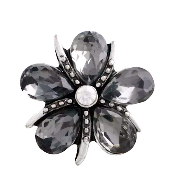 Orchid Star Petals Charcoal Petite