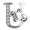 U Letter Filigree Scroll