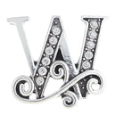 W Letter Filigree Scroll