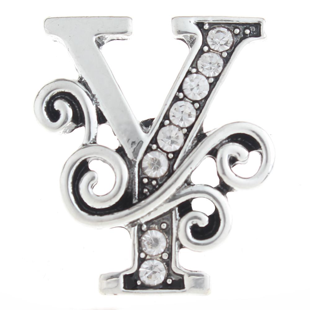Y Letter Filigree Scroll