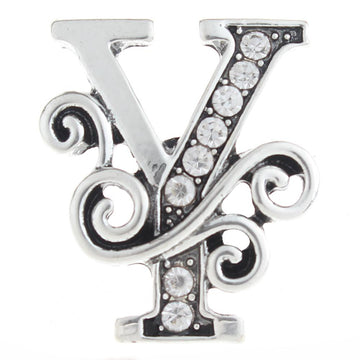 Y Letter Filigree Scroll