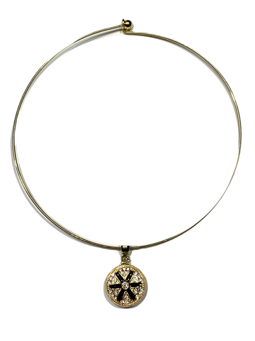 Halo Collar Gold