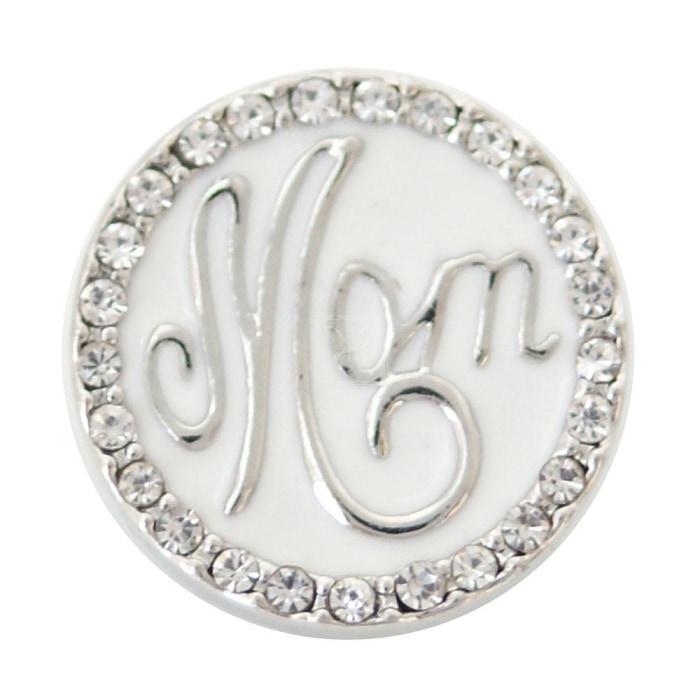 Mom White Snap