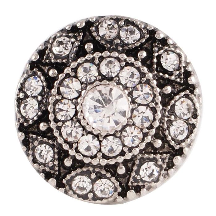 Vintage Crystal Snap Purple