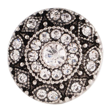 Vintage Crystal Snap Purple