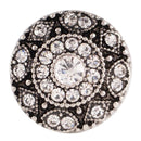 Vintage Crystal Snap Purple